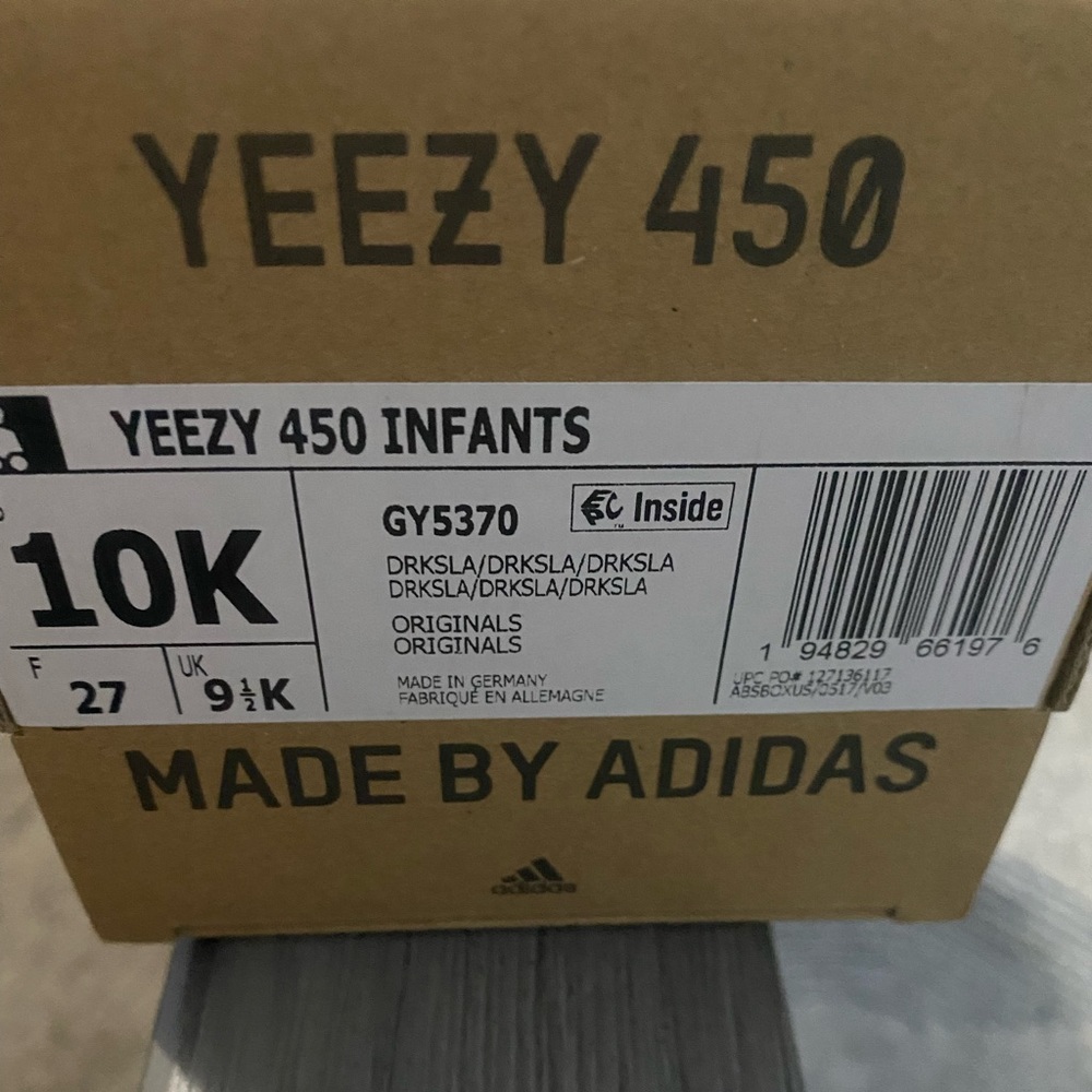 Black Toddler Yeezy 450